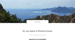 Desktop Screenshot of fladd.de